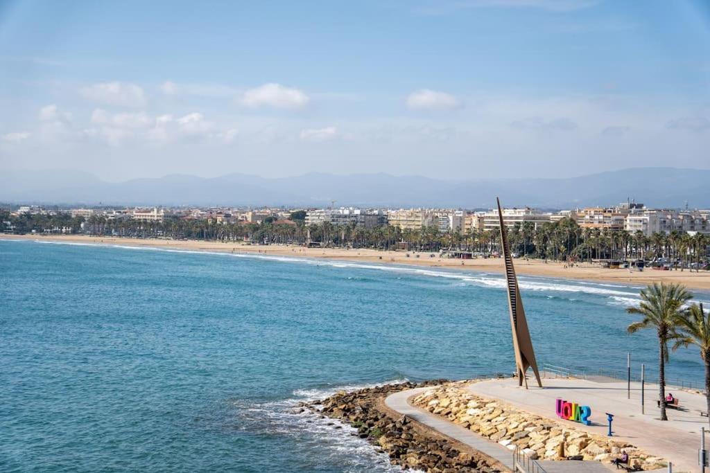 サロウ1ªlinea Mar-Piscina-Wifi-Portaventura-Luxury-Chill5アパートメント エクステリア 写真