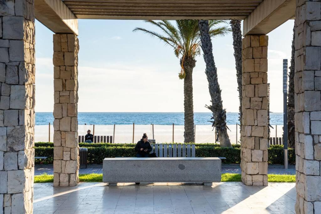 サロウ1ªlinea Mar-Piscina-Wifi-Portaventura-Luxury-Chill5アパートメント エクステリア 写真